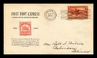 US COVER PONY EXPRESS 80TH ANNIVERSARY FDC SCOTT 894 GRIMSLAND CACHET