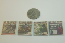 1/12 Scale Newspapers New York Bulletin 4 Pac...