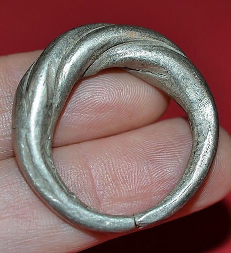 Antiguo Anillo Tribal Espiral Tuareg Africano Níger África - Anillo Talla 12,75 - Imagen 3 de 3
