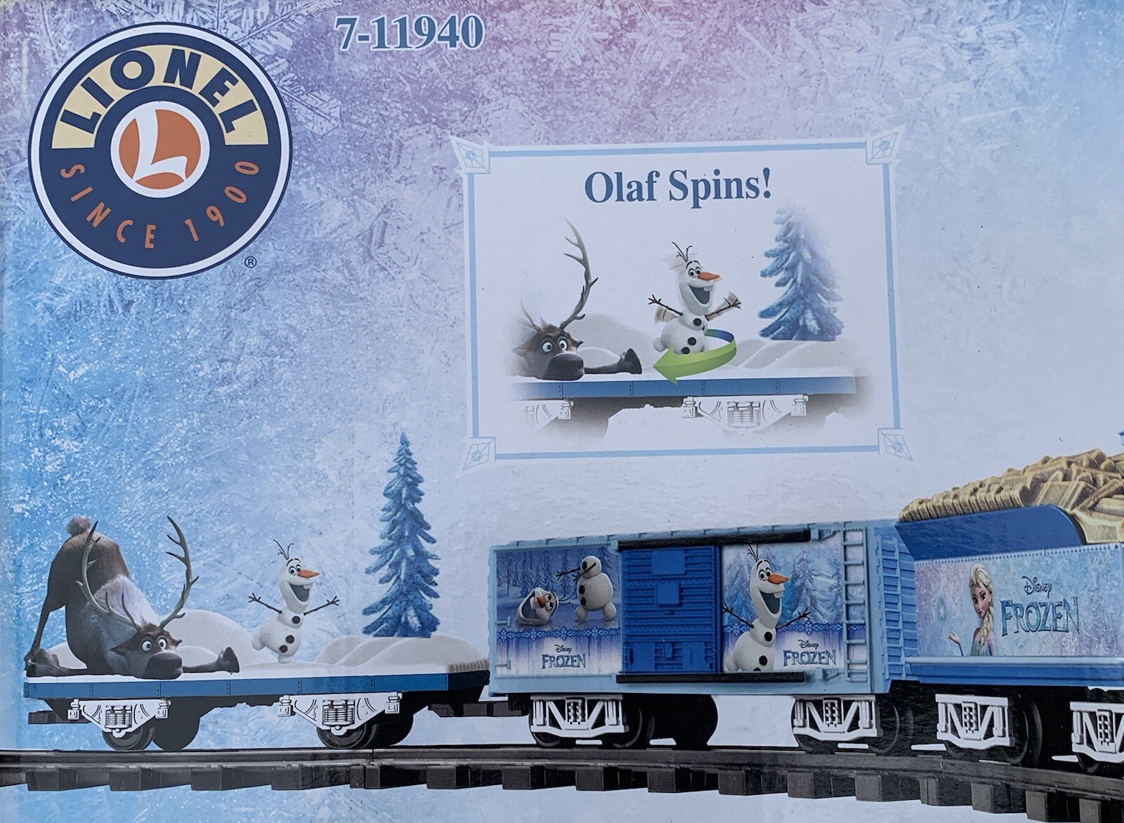 Lionel Disney's Frozen Ready To Play Battery-Powered RC Train Set ...