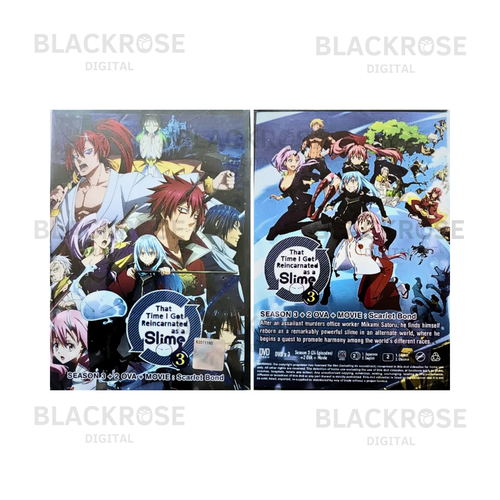 Anime DVD That Time I Got Reincarnated as a Slime S3+2 OVA+Movie : Scarlet Bond - Picture 4 of 7