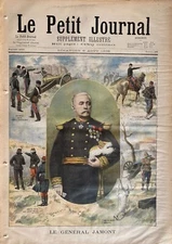 SMALL NEWSPAPER 1896 N° 299 LE Gal JAMONT CRIMEE TONKIN - MONUMENT OF SAINT QUENTIN