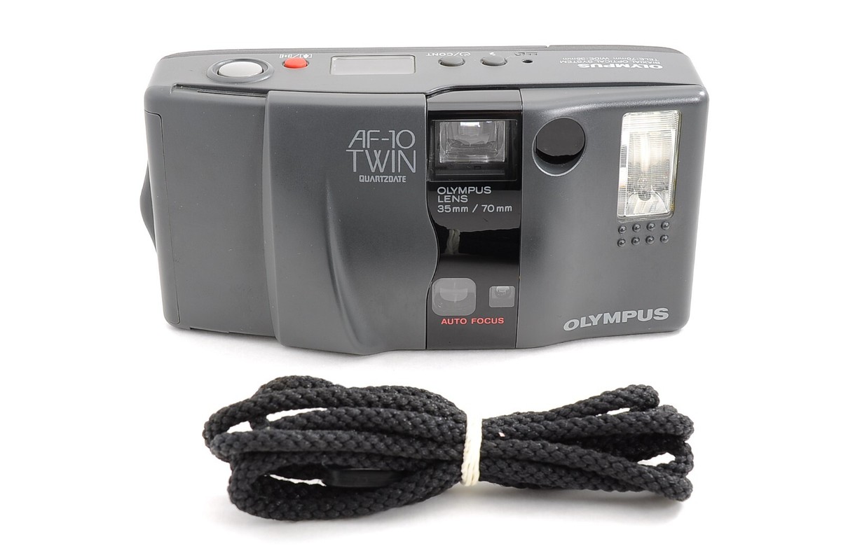 OLYMPUS AF-10 2台セット Fully Serviced [TOP MINT] Olympus AF-10 TWIN Point & Shoot