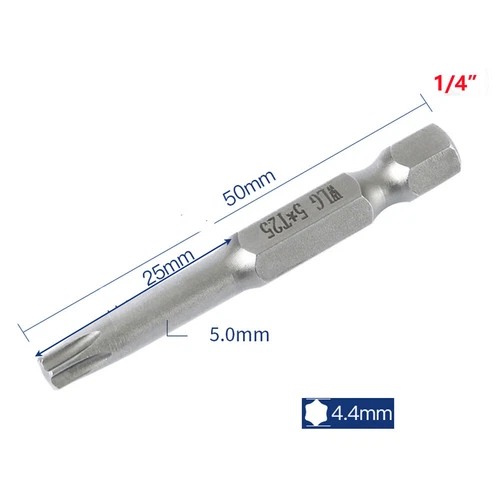 HKDZ Torx Screwdriver Bits T3,T4,T5,T6,T7,T8,T9,T10,T15,T20,T25,T27,T30,T40-T50 - Picture 19 of 65