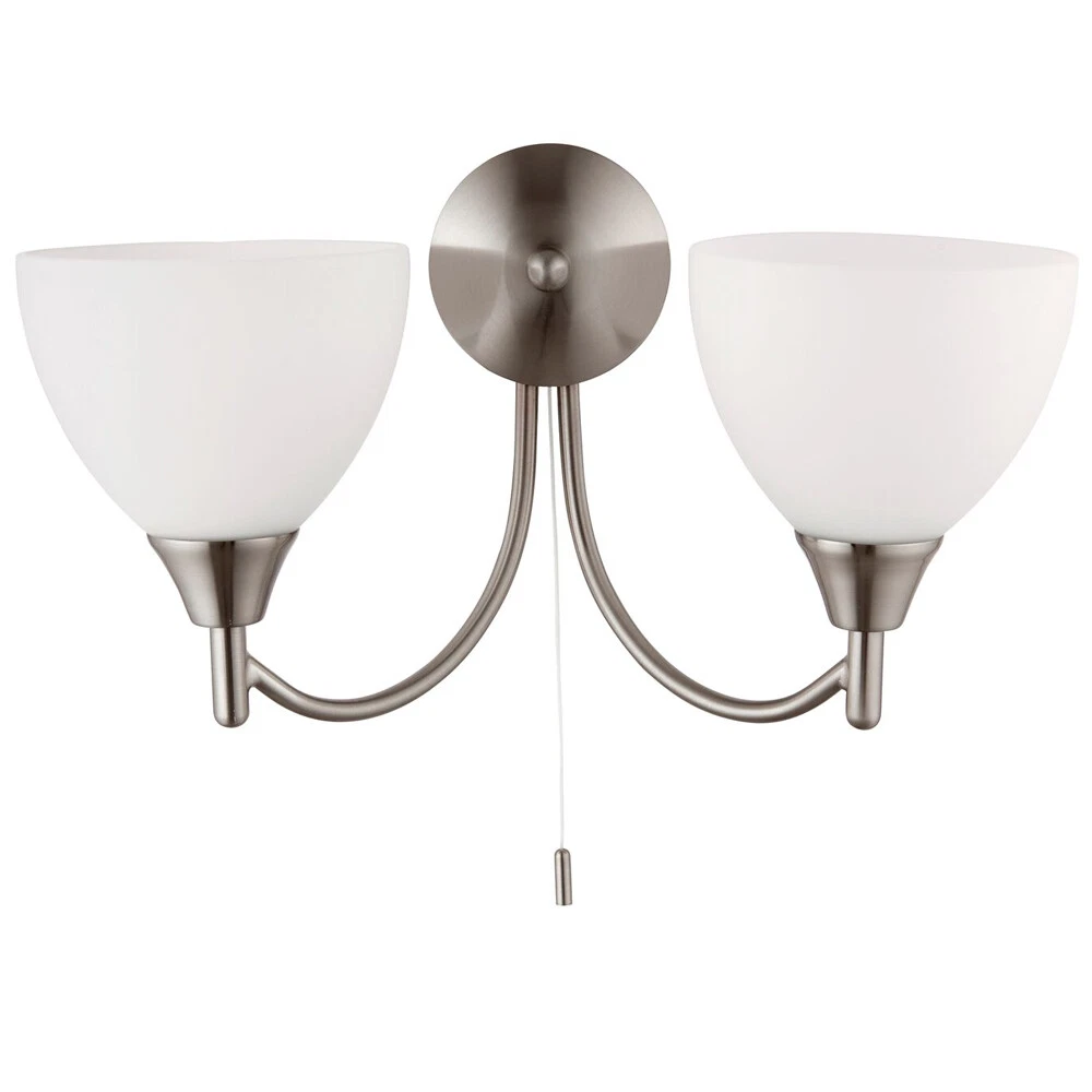 Curved frosted glass wall lights online