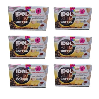 Idol Slim X6 Instant Coffee Weight Control Burn Fat DietSlim No Sugar