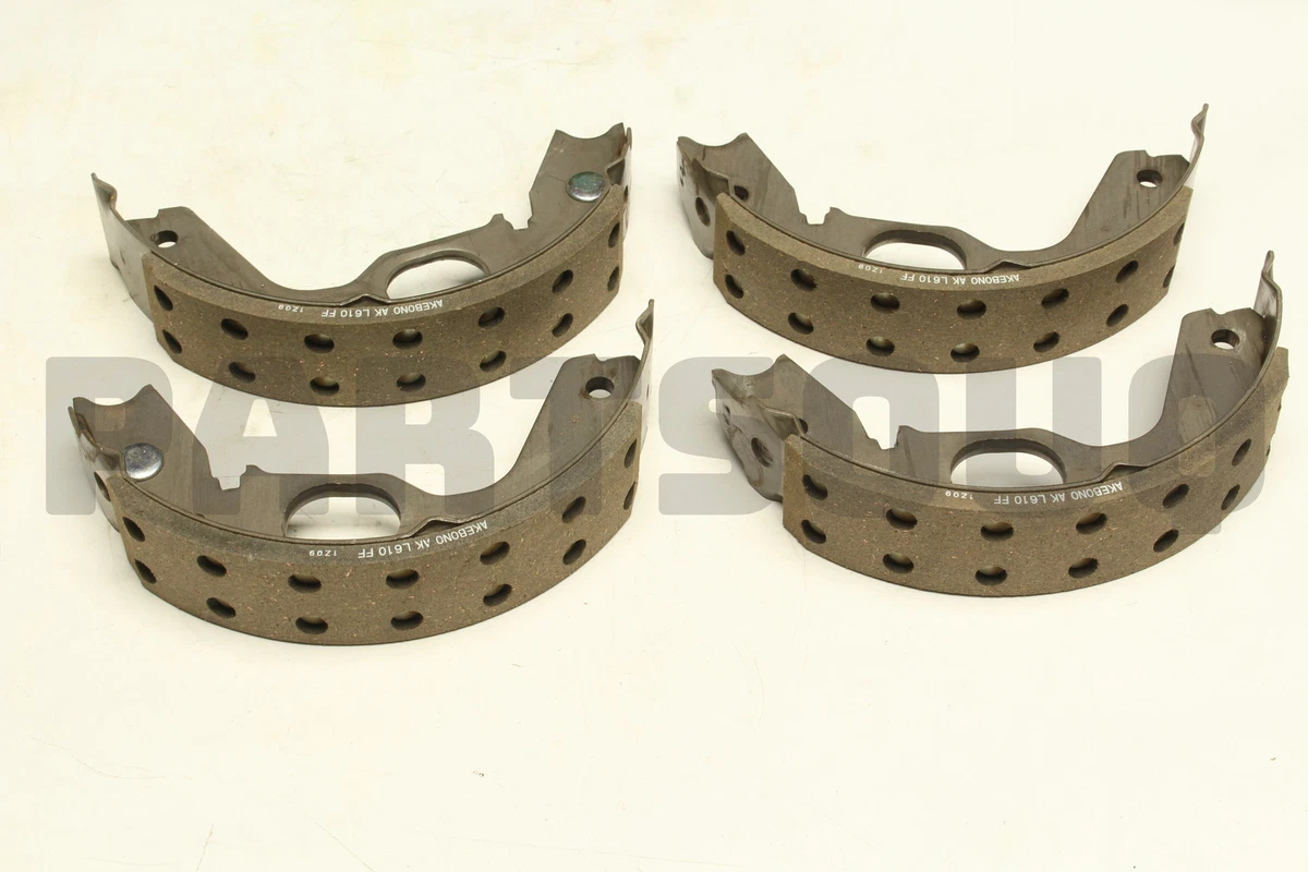 MR178827 Genuine Mitsubishi SHOE SET,RR BRAKE OEM | eBay