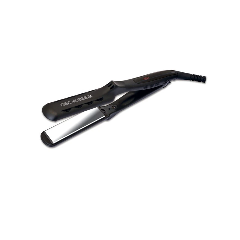 Turbo Power Nano Silk Black 1.1″ Flat Iron | TP512 - Image 2 of 2