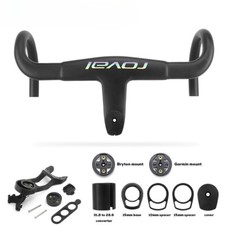 31.8mm Carbon Internal Cable Aero Integrated Road Bicycle Handlebar with Mount