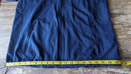 Adidas Columbus Blue Jackets CBJ jacket S men FULL zip hockey NHL windbreaker - Picture 17 of 17