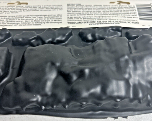 Woodland Scenic N 1/160 Scale # C 1243 Rock Mold for Base Rock - Picture 8 of 11