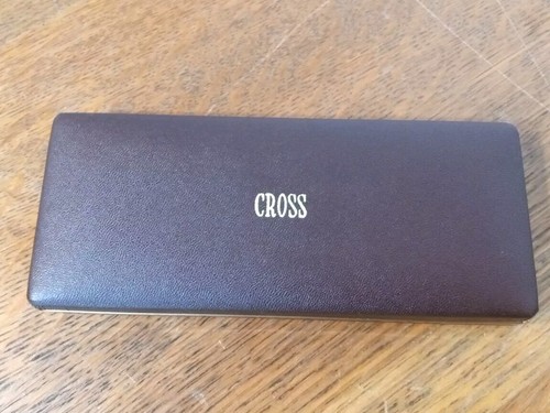 Vintage Cross 10K Gold gefüllt galvanisiert Stift & Bleistift Set OXY Logo blaue Tinte - Bild 3 von 9