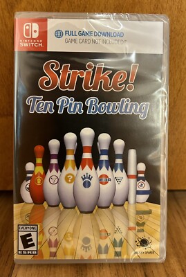 Nintendo Switch Strike! Ten Pin Bowling: NEW