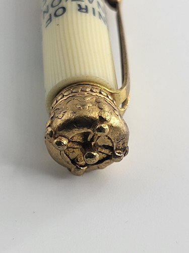 Lápiz mecánico dorado real y blanco sin marca para piezas que no funcionan - Imagen 13 de 15