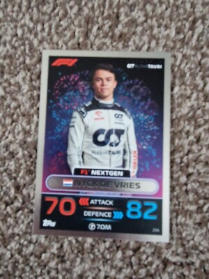 Topps Turbo Attax 22/23 Nyck De Vries Next Gen #296
