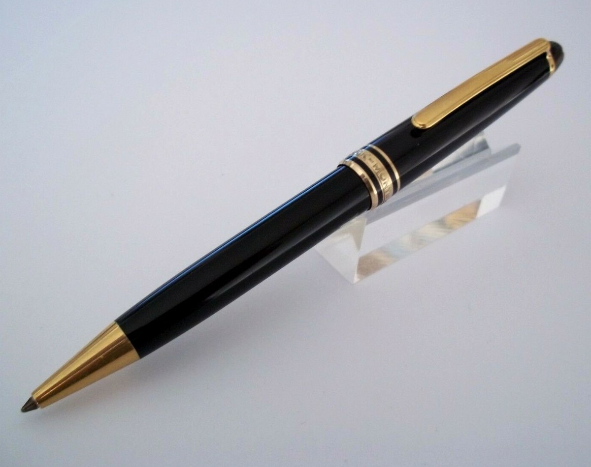 MONTBLANC カフリンクス ゴールド ブラック カフリンクス マイスターシュテュック ニブ デコール 100周年