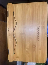 Reodoeer BamBoo Reading Rest Cook Book Document Stand Holder Bookrest  No Box