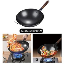Wokpfanne Kochgeschirr Kochend Antibeschichtung Pfannen Induktionsherd Gas Antihaft Wok