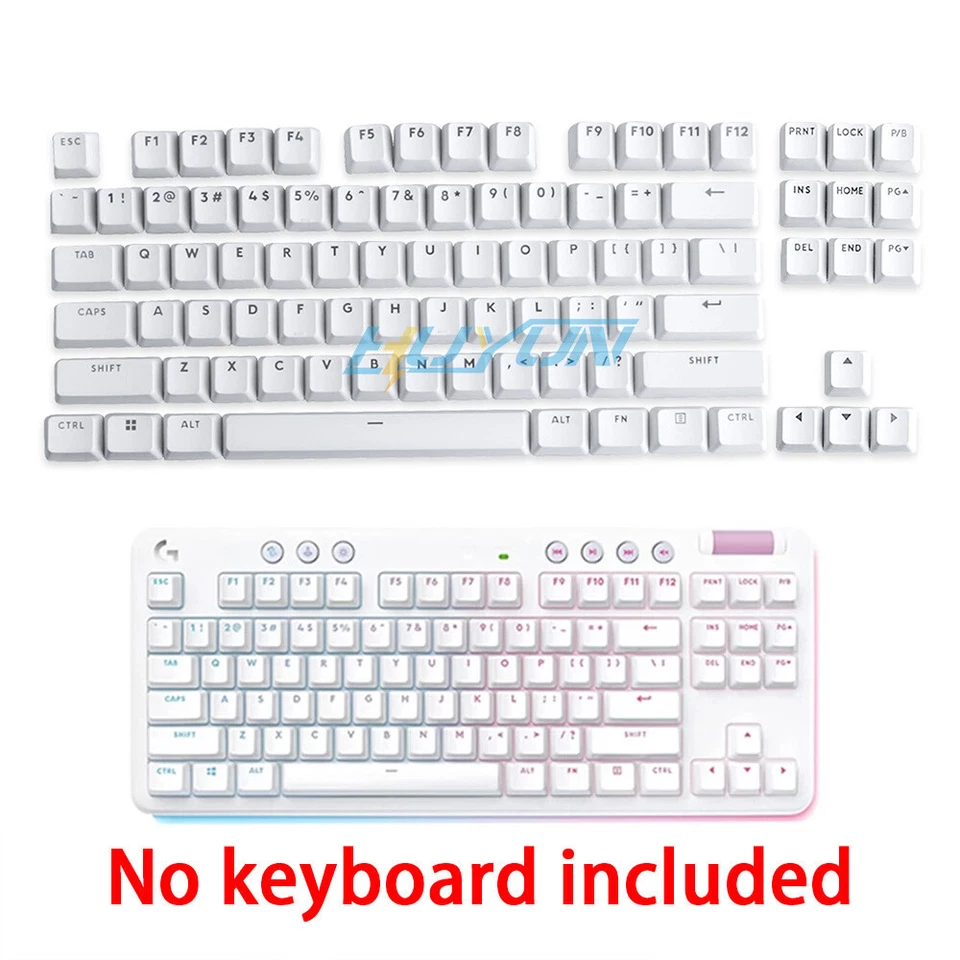 A Full Set Keycaps for Logitech G715 G713 Mechanical Wireless Keyboard - Image 2 of 4