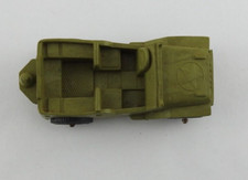 Vintage Military Navarone Jeep Platic Army Vehicle 4" L 1.25" T