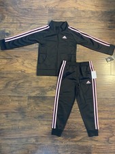 Girls Adidas 2 pc tracksuit