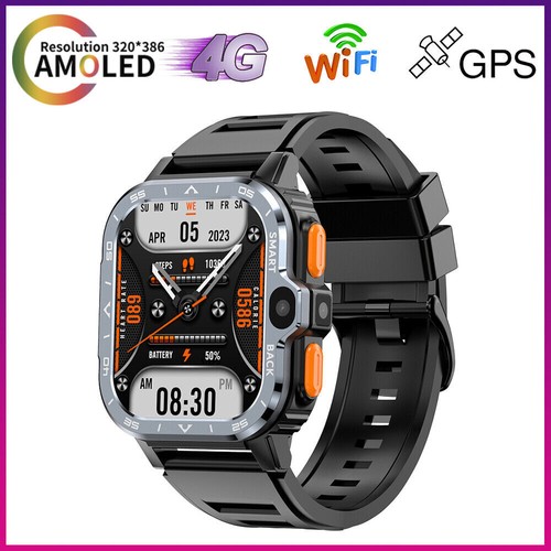 2.03" Większy ekran 4G Smart Watch PGD 6GB + 128GB Pulsometr Dual 2025 - Zdjęcie 20 z 27
