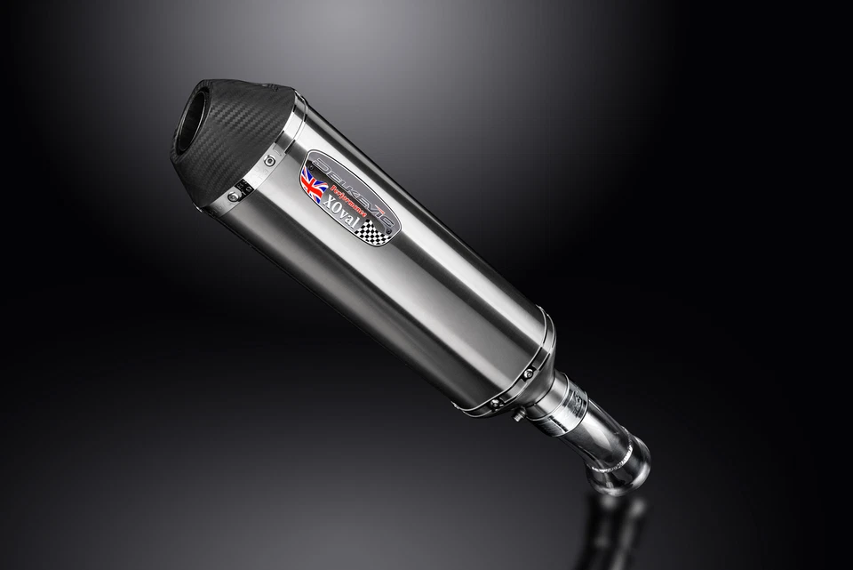 Kit Silenciador Acero Inoxidable Ducati Hyperstrada 13-16 Hypermotard 939 16-18 13.5" XOval Foto 4 de 4