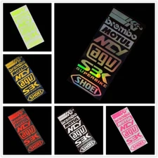 Reflective Motorcycle Side Strip Sticker Vinyl Decal For YAMAHA Honda Kawasaki