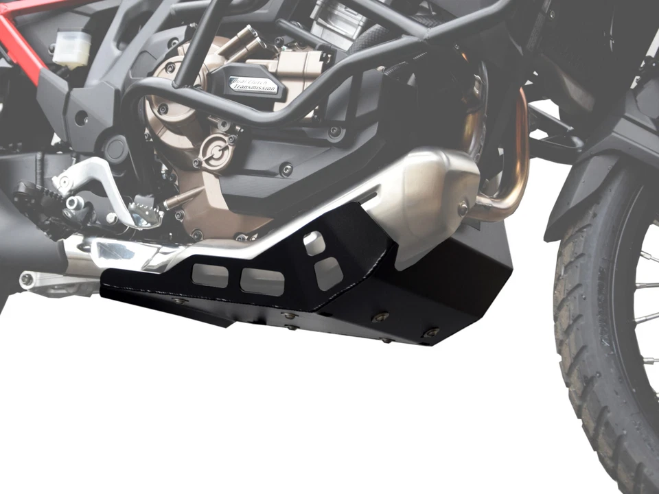 Paracoppa HEED per HONDA CRF 1100 AFRICA TWIN (2020-2023) - acciaio nero - Immagine 4 di 4