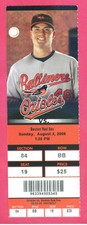 FULL TICKET! JOSH REDDICK CAREER HR #1...ORIOLES/RED SOX-8/2/09