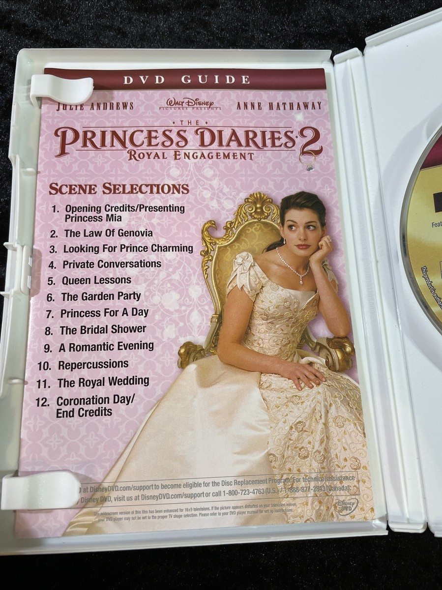 Princess Diaries 2 Royal Engagement DVD