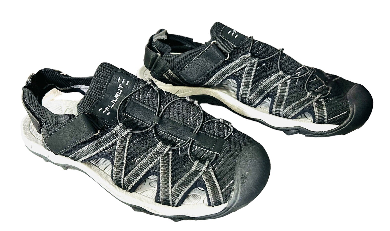 FLARUT Men's Sport Sandals Outdoor Hiking Sandals Closed Toe Mesh