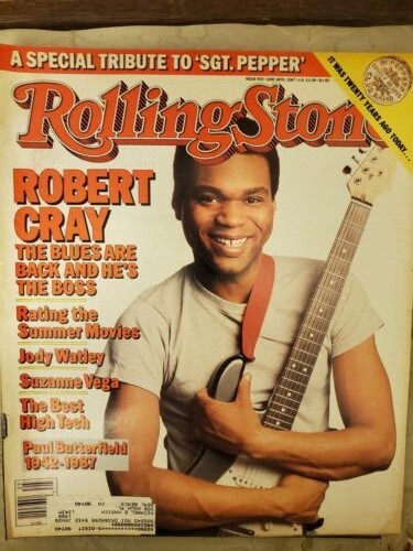 Robert Cray - Rolling Stone Magazine June 18, 1987 #502 Suzanne Vega