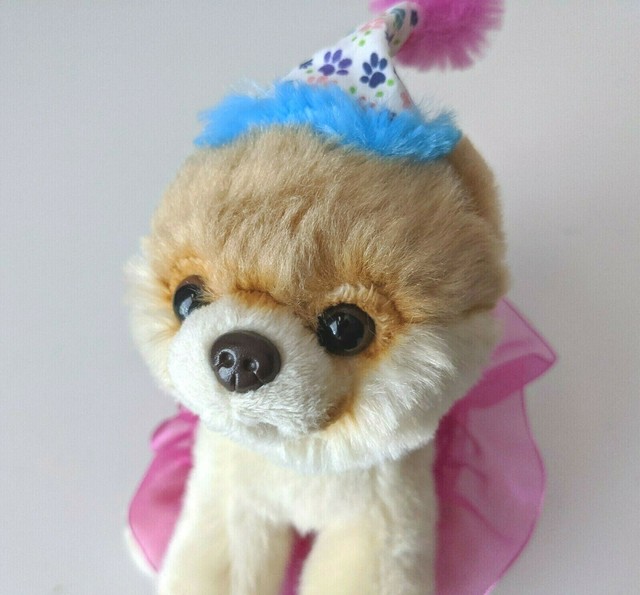 Gund Itty Bitty Boo Birthday Tutu Plush Stuffed Dog Animal 5