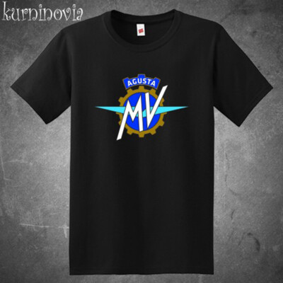 MV Agusta Motorcycle Men's Black Size S to 5XL
