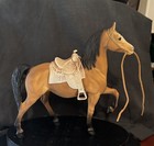 Breyer Molding Western Prancing Horse Cheyenne Palomino Saddle 1960s