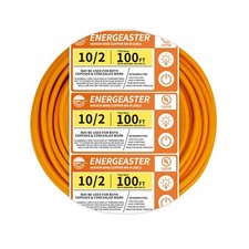 10/2 NM-B Wire,with Ground Indoor Electrical Copper Wire 10 Gauge Wire 2