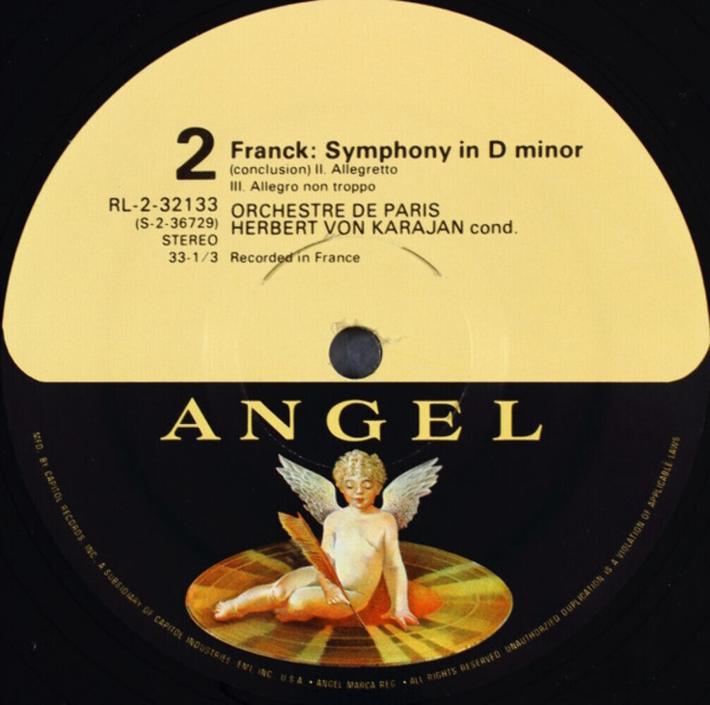 César Franck - Herbert von Karajan With The Orchestre De