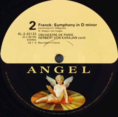 César Franck - Herbert von Karajan With The Orchestre De
