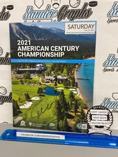 CANELO ALVAREZ BOXING SIGNED AUTOGRAPHED CELEBRITY GOLF PROGRAM-BECKETT BAS COA