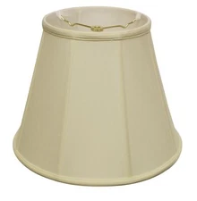 20 Ivory Slanted Empire Monay Shantung Lampshade