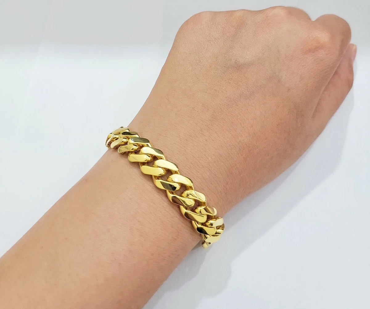 Shimmer Chain Bracelet in 14k Solid Gold | Jewellery by Monica Vinader