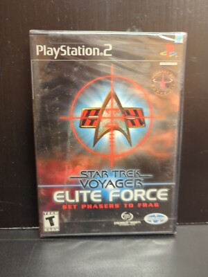 Star Trek Voyager Elite Force 北米版 PS2 🔥🔥Star Trek Voyager Elite Force PlayStation 2 PS2 Factory Sealed
