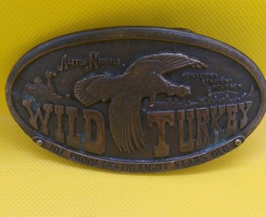 wild turkey belt buckle