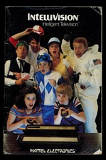 Mattel Intellivision Video Game Catalog Insert 0007-3350-G3  BLACK COVER 