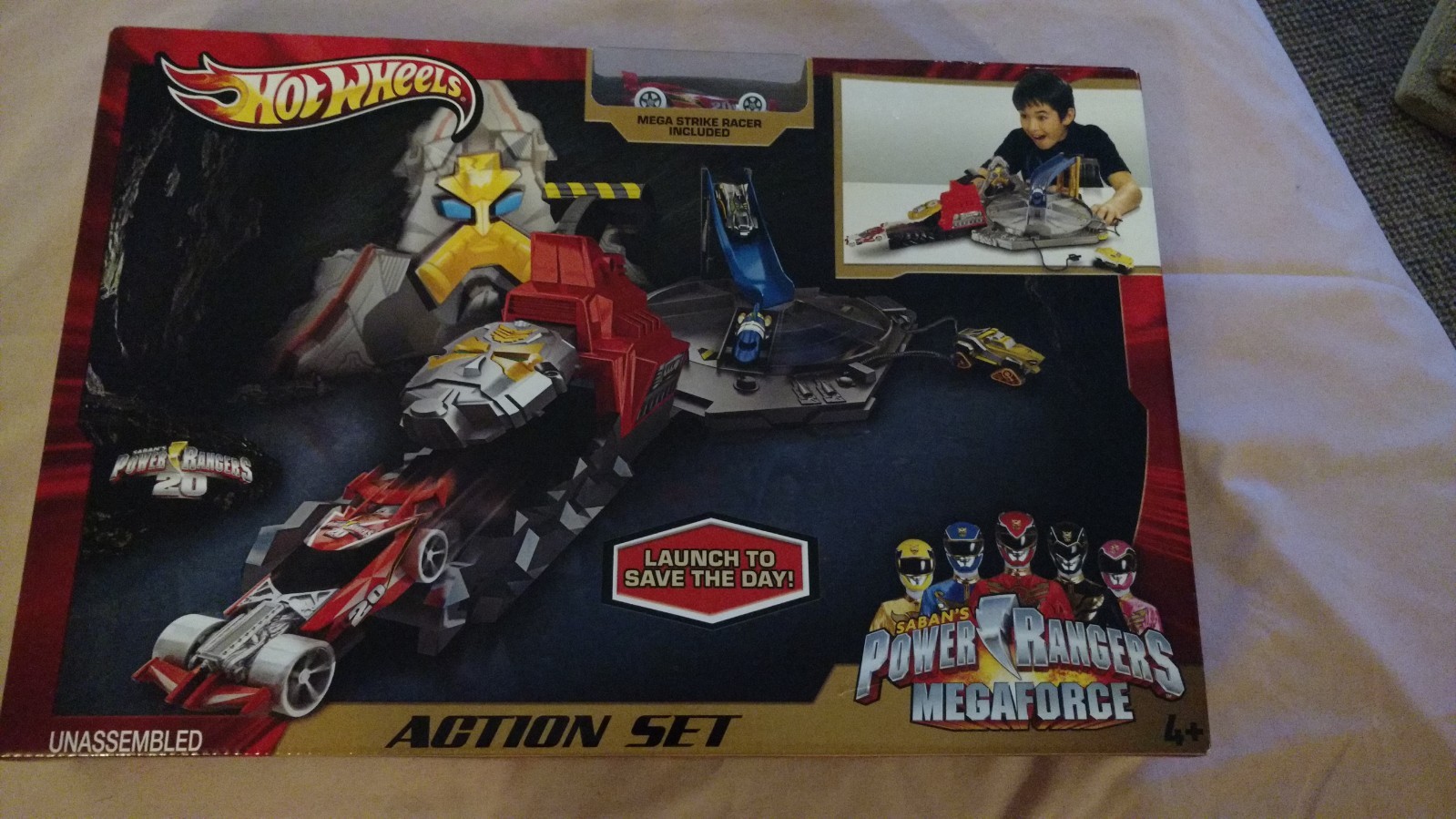 hot wheels power rangers megaforce