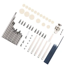 Clarinet Repair Kit with Screws, Pads, Springs, and Rollers for Maintenance