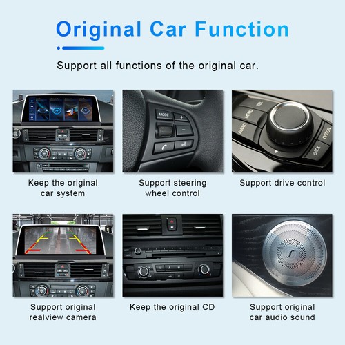 10.25'' Car Linux Screen Carplay Radio For BMW 3 Series E90 2005-2012 CIC System - Picture 8 of 12