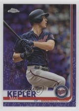 2019 Topps Chrome Purple Refractor 74/299 Max Kepler #67 1u6
