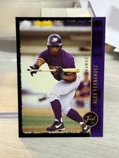 RARE 1999 Just Minors Alex Fernandez Black Border #176 Lancaster Jethawks #44/50